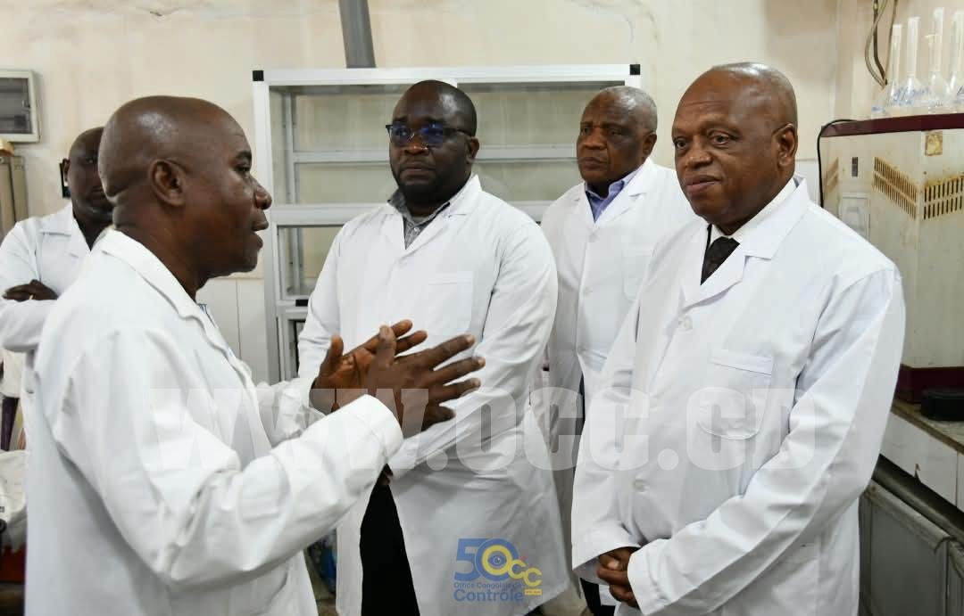 Cérémonie de remise de l'accréditation du Laboratoire de Likasi